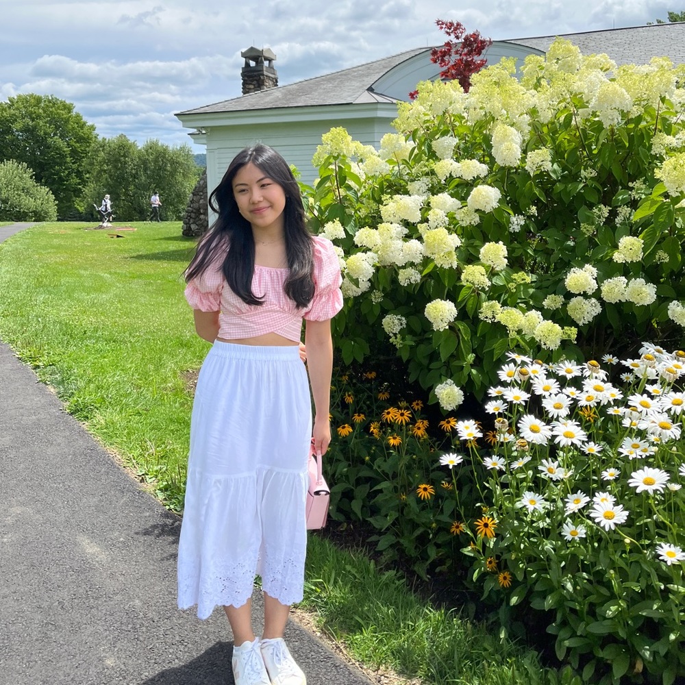 White MIDI Dress